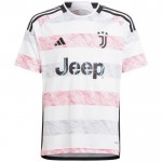 Günstige Fußballtrikots Juventus Vlahovic 9 Kinder Auswärtstrikot 2023-24 Kurzarm